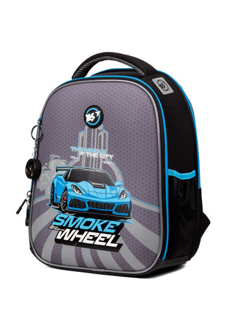 Школьный рюкзак Smoke Wheel H100, каркасный, два отделения, два боковых кармана, размер: 35*28*15см Yes (293510901)