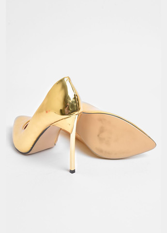 Туфлі жіночі золотистого кольору Let's Shop (294050472)
