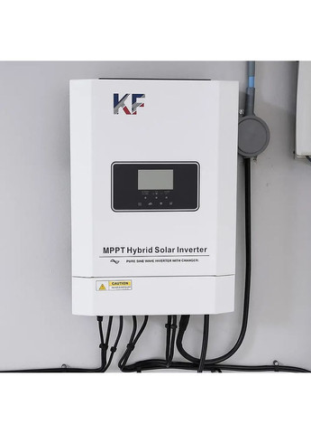 Автономний гібридний інвертор 5кВт 48v NM-ECO-5KW PLUS MPPT для сонячних панелей та резервного дома та квартири 5000Вт Victor (370639644)