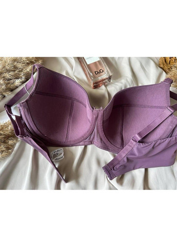 Фіолетовий бюстгальтер з формованою чашкою фіолетовий Lanny Mode