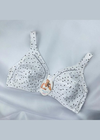 Білий бавовняний бюстгальтер з м'якими чашечками зорепад, білий, розмір e (dd) Yigusha без кісточок