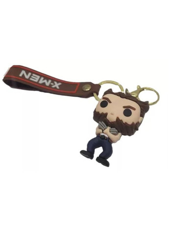Брелок Росомаха X-men Ікс Wolverine на ключі, на сумку фігурка іграшка антистрес підвіска 5.5 см Shantou (315765175)