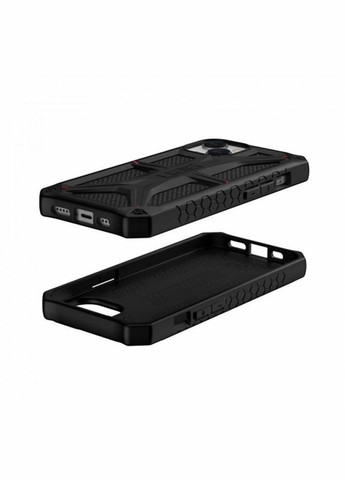 Чохол-накладка Monarch для Apple iPhone 14 Kevlar Black (114032113940) Urban Armor Gear (341491074)
