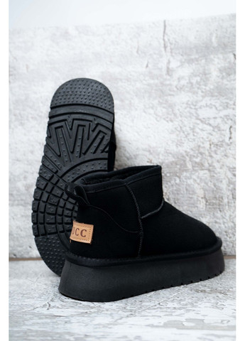 Уггі жіночі Натуральна замша чорні 346938 Fashion (371882233)