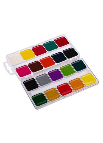 Набор медовой акварели Увлечения 20 цв. б/кисти пластик ’UA Гамма (362581339)