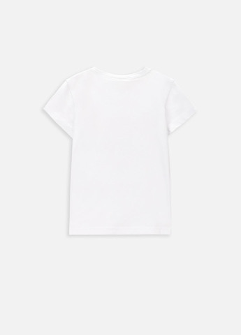 Белая демисезонная футболка Coccodrillo