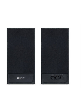 Колонки 2.0 S-219 black Real-El (333824409)