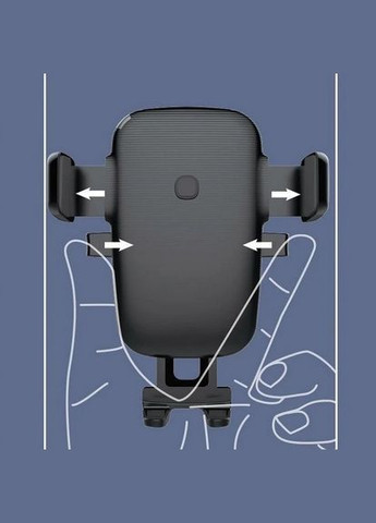 Авто держатель с беспроводным зарядным устройством WP-U48 10Вт WK (340132551)