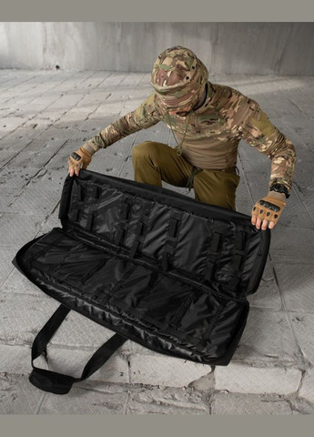 Тактическая сумка для ношения оружия черная No Brand (303358524)