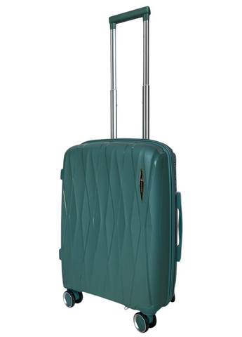 Чемодан малый под ручную кладь S Madisson 51103 полипропилен Бирюзовый Snowball (328389018)