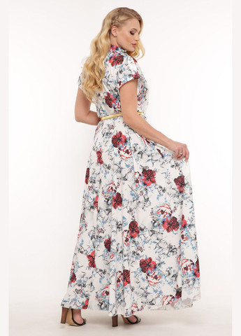 Белое вечернее платье алена 54 белое лед 0143 Vlavi