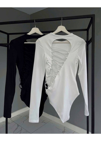 Боди 1062 микродайвинг Турция низ застегивается, спинка со шнуровкой Україна (368544237)