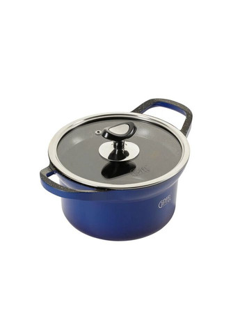 Каструля Azul GP-2309 24 см 4.5 л синя Gipfel (319551894)