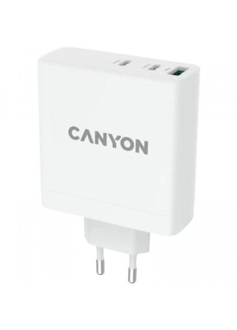 Зарядний пристрій H140-01 Wall charger with 1USB-A 2 USB-C (CND-CHA140W01) Canyon h-140-01 wall charger with 1usb-a 2 usb-c (268139738)