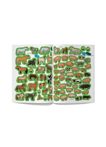 Меганаклейки. На ферме () Кристал Бук F00022748 (328448222)