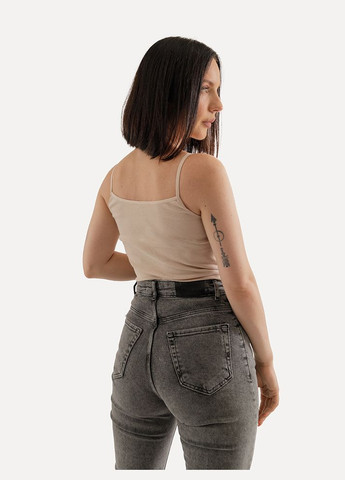 Жіноча майка колір бежевий CB-00230603 Donella — 317333206