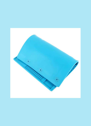 Силіконовий килимок S-150, мат термостійкий для паяння, ремонту техніки 390x270 мм Blue Sunshine (322567061)