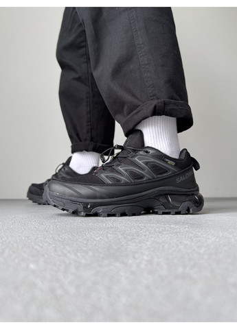 КРОССОВКИ ЖЕНСКИЕ SALOMON XT-6 EXPANSE GTX BLACK САЛОМОН XT-6 No Brand чёрные демисезоны (367175520)