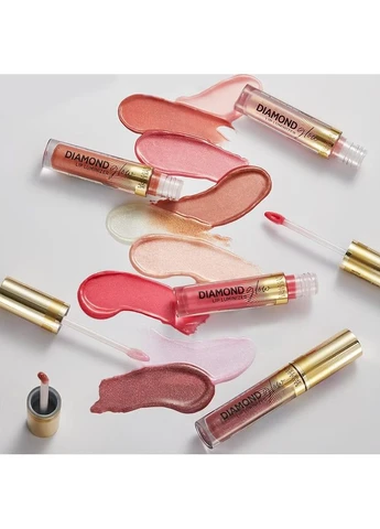 Блиск для губ Cosmetics Diamond Glow Lip Luminizer з гіалуроновою кислотою 04 4.5 мл. Eveline Cosmetics (340110312)