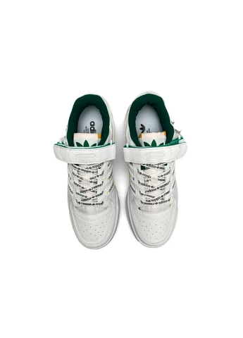 КРОСІВКИ ЖІНОЧІ ADIDAS FORUM 84 LOW WHITE GREEN АДІДАС ФОРУМ 84 БІЛІ No Brand білі демісезони (391017035)