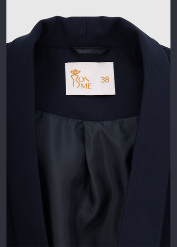 Темно-синий женский пиджак 29 42 Miss Esta - всесезон