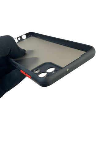 Чохол для телефона Galaxy M22 4G (SM-M225F) з високими бортами із захистом камери на самсунг м22 4г чорний Samsung (366232948)