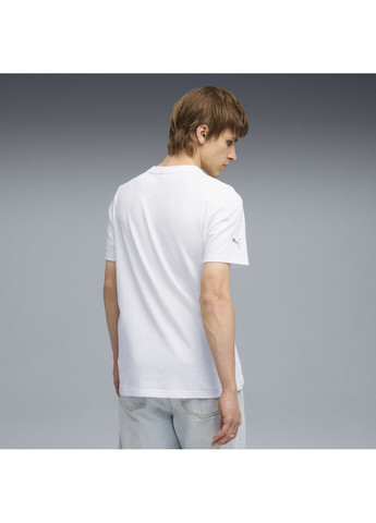 Біла футболка scuderia ferrari sportswear tonal shield tee men Puma