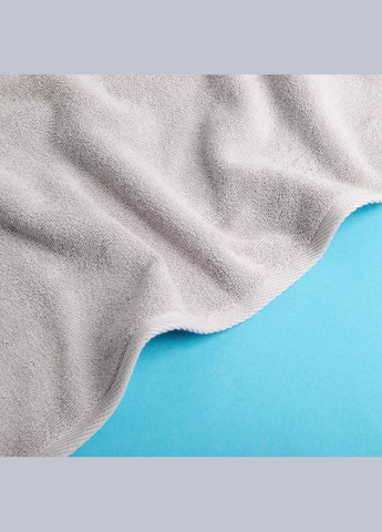 Рушник серветка махровий 30х70 Ніжність щільність 500 г/м2 бавовна сірий натуральний для обличчя та рук IDEIA сірий