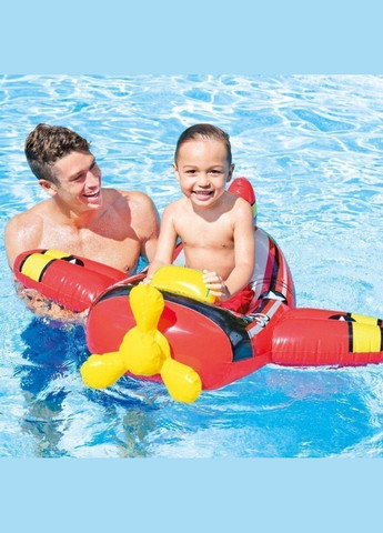 Надувний плотик "Літак" 119 х 114 см. (59380) Intex (362430283)