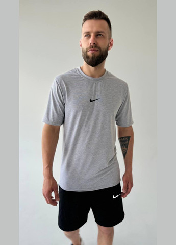 Сірий літній літній комплект No Brand