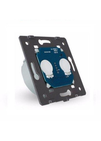 Сенсорний безшумний вимикач 0dB, 2-сенсорний, 5А 230В, без нейтралі (VL-C702Q) Livolo (370970343)