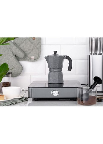 Гейзерна кавоварка (AR0809AGS) Ardesto Gemini Molise 9 чашок (268147039)