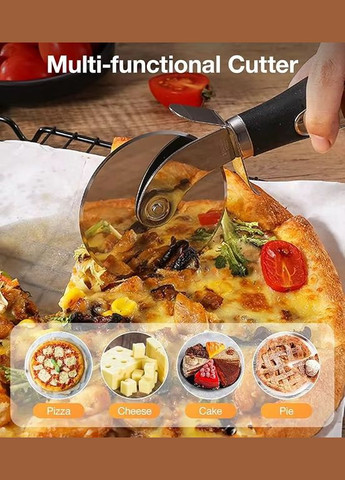 Набір для піци ніж для нарізки та лопатка No Brand (329741688)