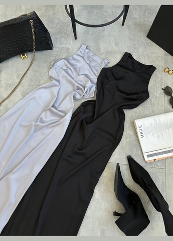 Чорна святковий, карнавальний, вечірня сукня з шовку армані — нова колекція! з відкритими плечима queensleep_7km