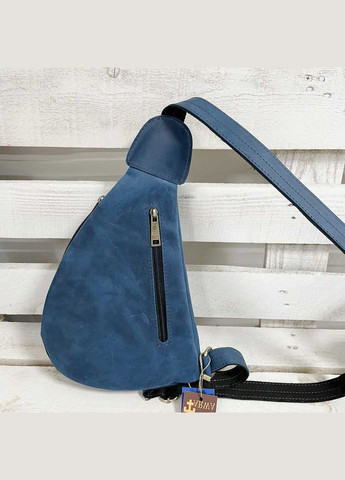 Нагрудная сумка рюкзакслинг кожаная на одно плечо RKsky-3026-3md TARWA (298684491)