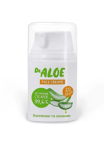 Dr.Aloe Крем для лица Dr. Aloe SPF20 50 мл — Крем, Украина (331860674)
