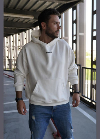 Белое мужское модное оверсайз тощие с трендовым дизайном No Brand (370954033)