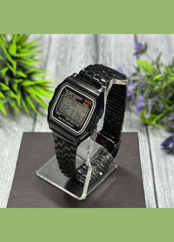Наручные электронные часы F-91W черного цвета (10062) No Brand (339625217)