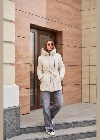 Молочная демисезонная куртка MN