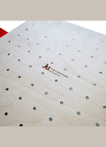 Геоборд (математический планшет) 38х38см. Развивающая доска с резинками и таблицей умножения (геометрик) No Brand (301482633)