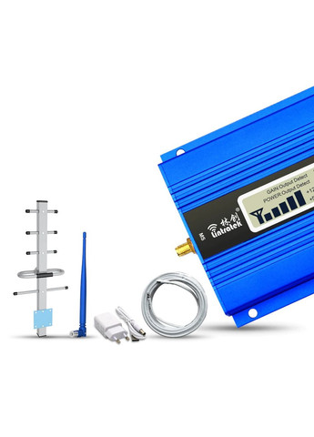 Усилитель мобильной связи Lintratek 2G 4G 900 МГц (антенна 8 дБи + терминальная), синий RNet KW13A-GSM (329868704)