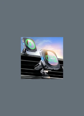 Автомобильная зарядка Qi2 15Вт Magnetic Wireless Car Charger (Halolock) (3C07200210302 | 3C07200210361) ESR (359446939)