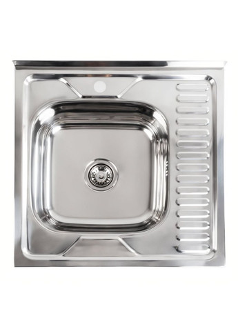 Кухонная мойка из нержавеющей стали ПОЛИРОВКА 6060 L (0,7/160 мм) Platinum (336932396)