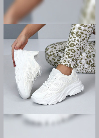 Белые летние белые кроссовки женские спортивные для бега весна лето Viki кросівки