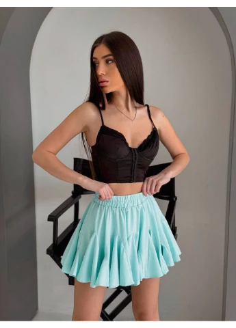 Повітряна спідниця-шорти Fashion (383798425)