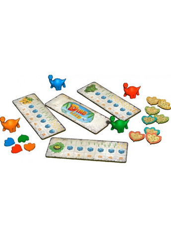 Настольная развивающая игра Дино Ленд для детей от 6 лет бродилка развлекательная игра для компании Bombat (368755588)