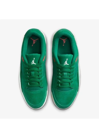 Зелені кросівки nike flight court демісезон Jordan
