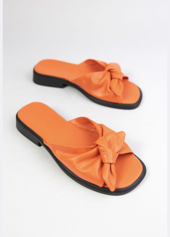 Оранжевые шлепанци Benito