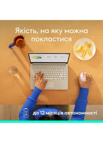 Миша M196 Bluetooth - ROSE (L910-007461) Logitech (402286400)
