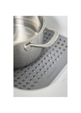 Коврик для сушки посуды Sinkware 29.5 х 34 см Серый (KEG877OHASA) KitchenAid (323087097)
